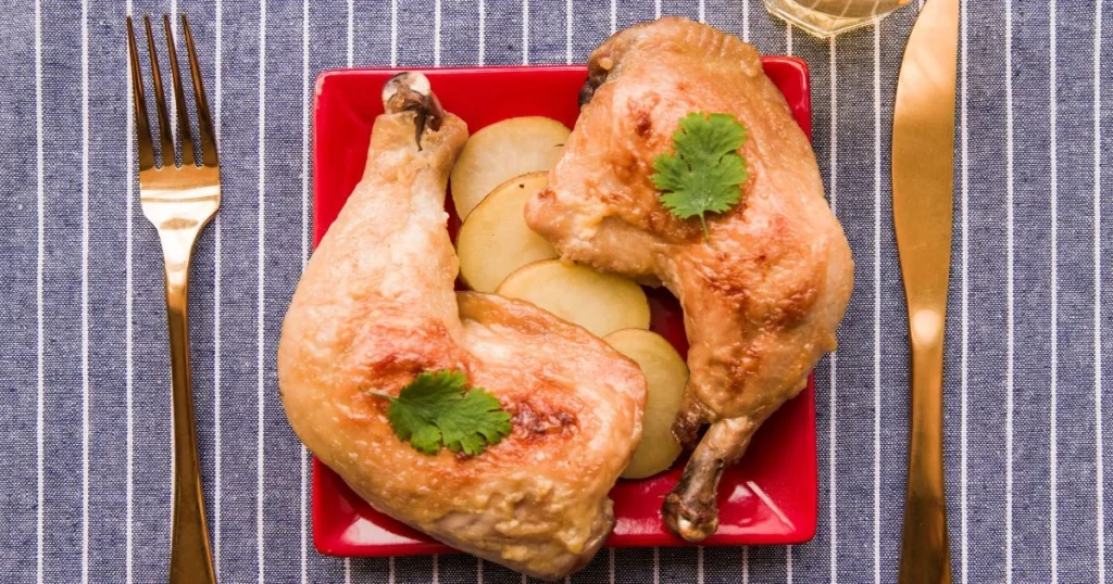 chicken leg quarters air fryer recipe