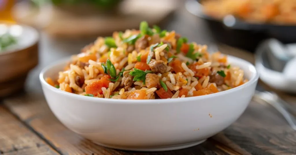 ground turkey and rice recipes