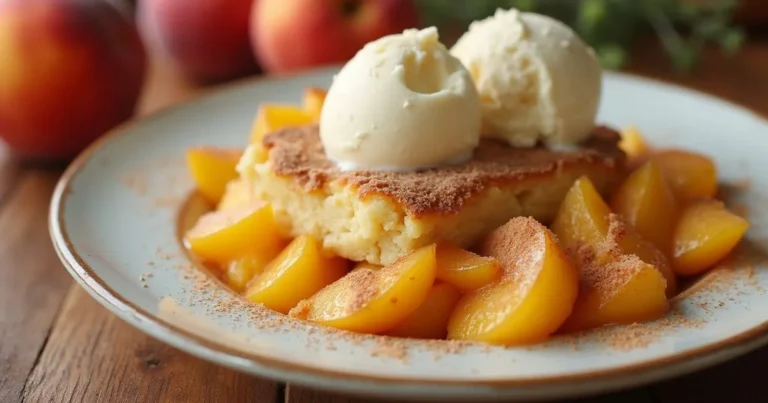 peach cobbler with cake mix