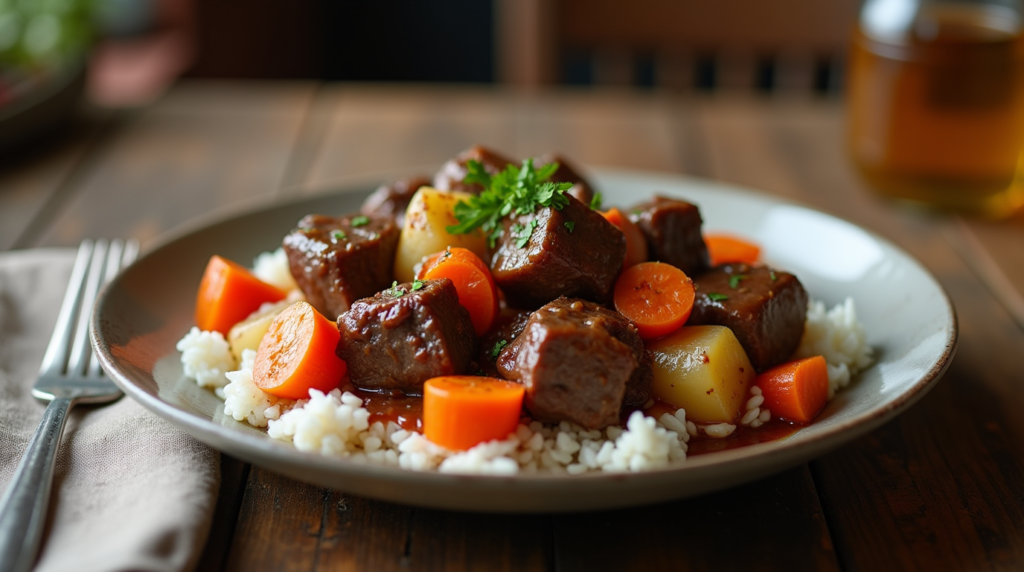 slow cooker cubed steak