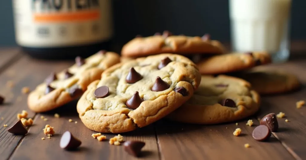 protein chocolate chip cookies